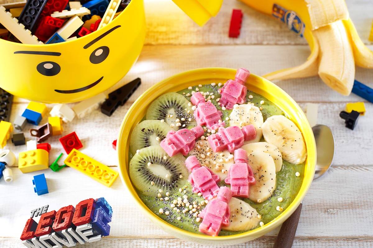 Frullato in ciotola Banarnar a base di matcha e banana Chiquita