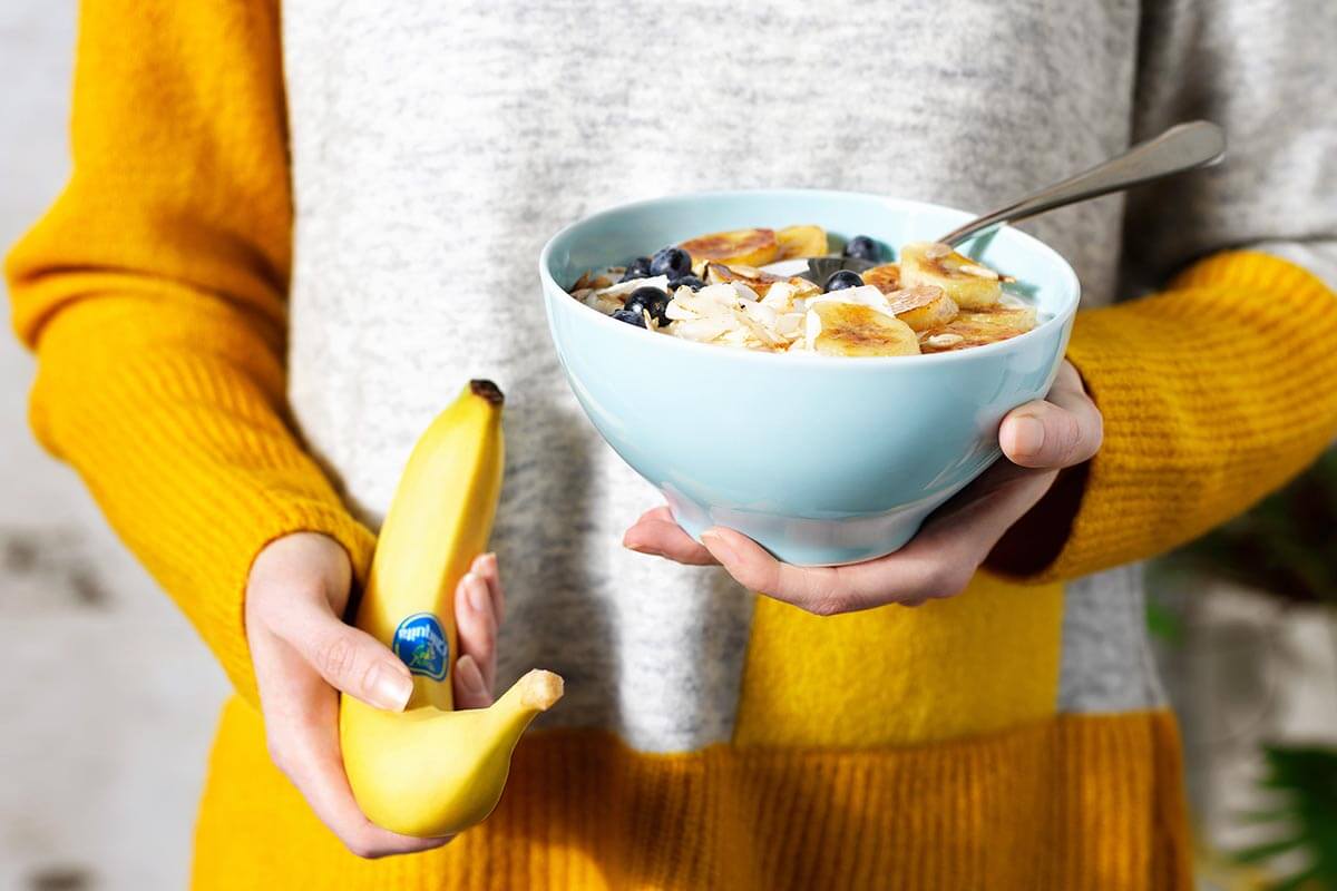 Smoothie invernale speziato alla banana Chiquita