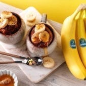 Muffin in tazza alla banana Chiquita