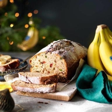 Pane natalizio alla banana Chiquita