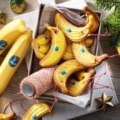 Biscotti natalizi alla banana Chiquita