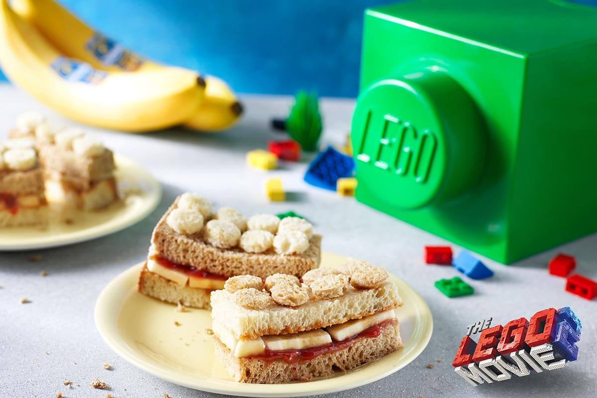 Sano e dolce “sandwich Banarnar” con banana Chiquita