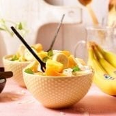 Insalata Ambrosia alle banane Chiquita sana e leggera