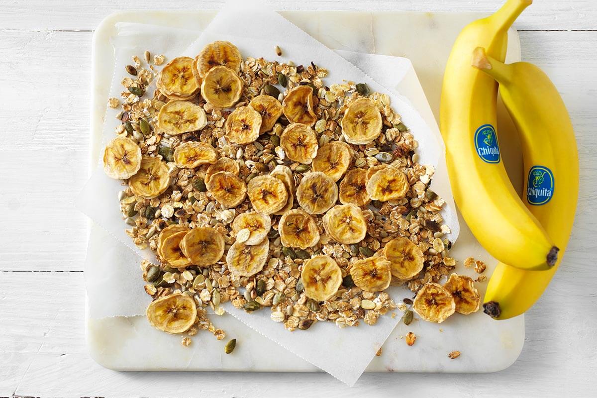 Chip di banana Chiquita fatte in casa