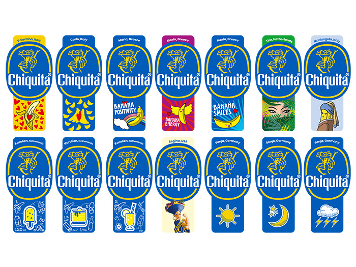 Fuel The Fun Stickers Chiquita