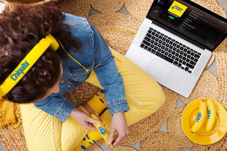 Le nuove playlist di Chiquita su Spotify,