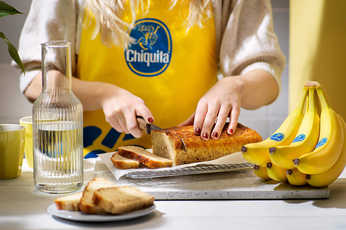 Pane alla banana con 3 ingredienti di Chiquita