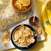 Salutari chips di banane Chiquita al forno