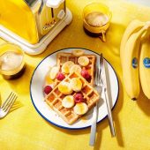 Waffle vegani al banana bread Chiquita