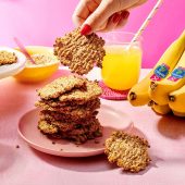 Biscotti con farina d’avena e banane Chiquita