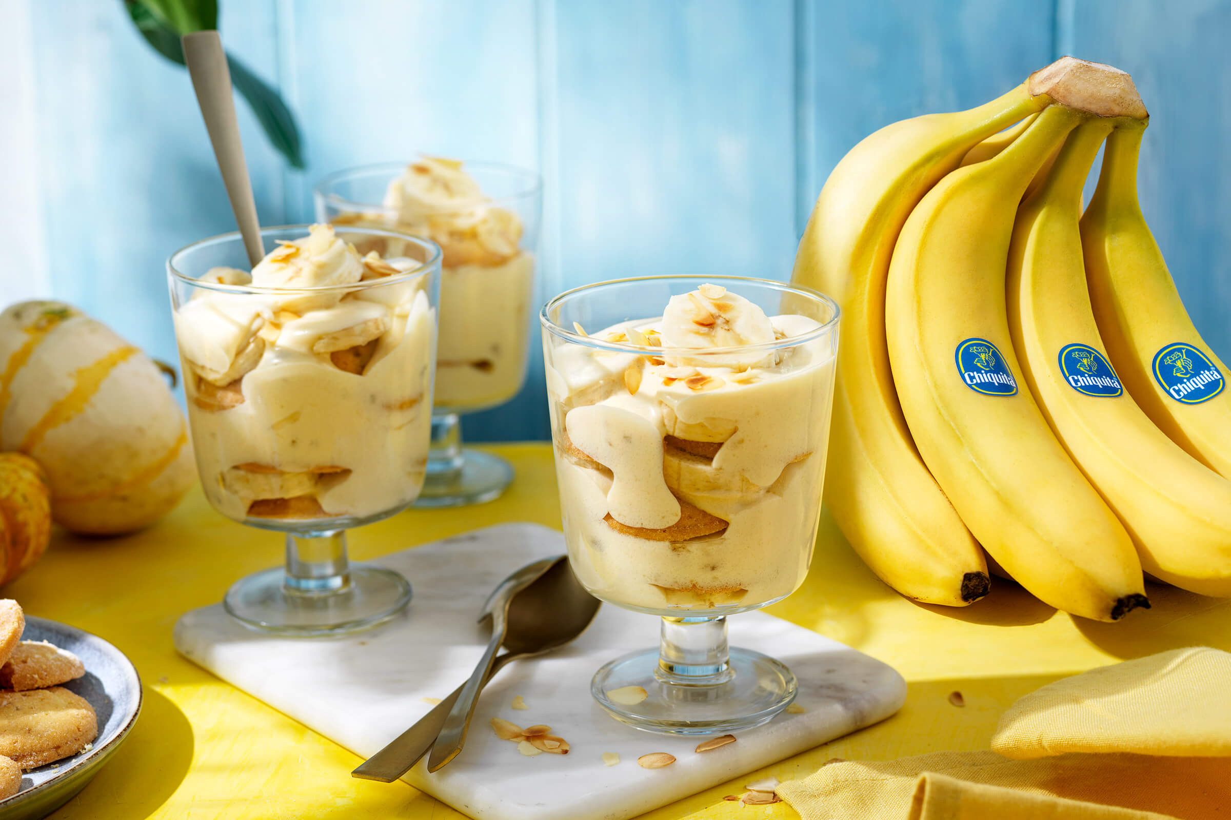 Dessert fatto in casa con banane Chiquita