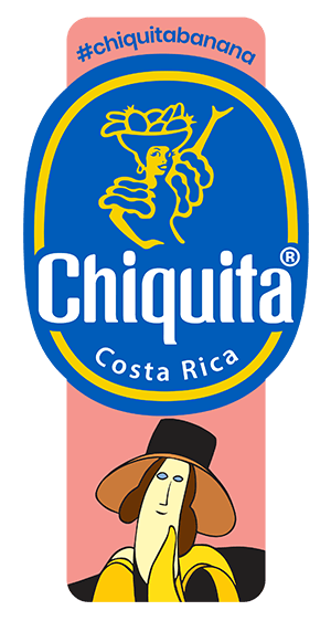 Amedeo Modigliani’s-Chiquita sticker