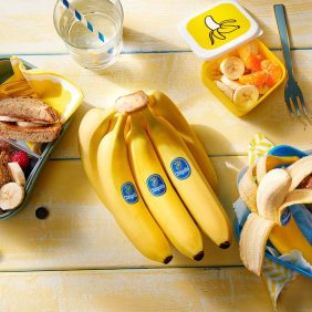 Cerchi degli spuntini salutari per bambini? Ce li hai sotto gli occhi: le banane Chiquita!