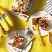 Banana bread senza uova di Chiquita