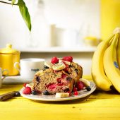 Banana bread senza glutine di Chiquita