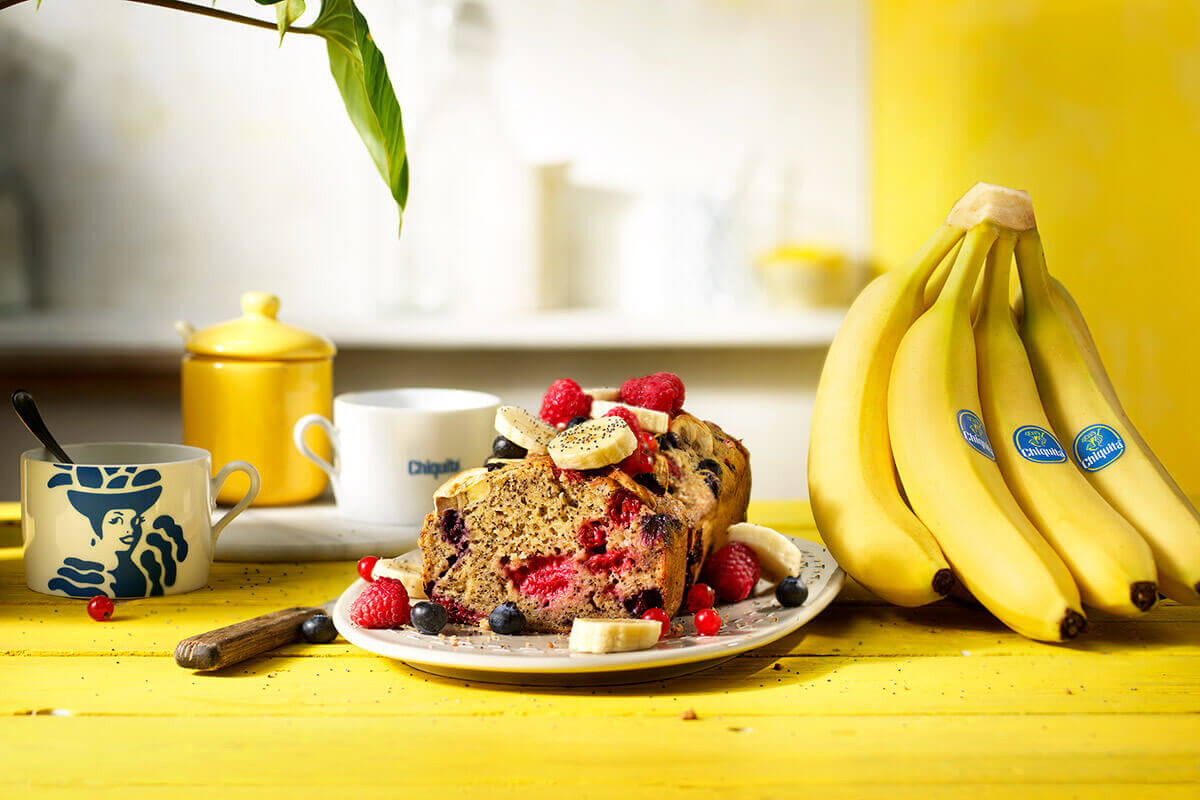 Banana bread senza glutine di Chiquita