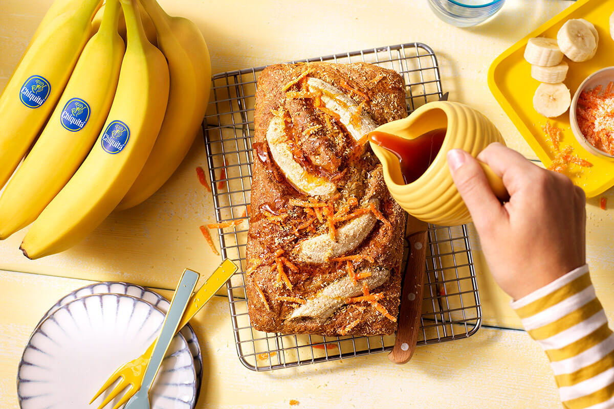 Banana Bread Vegano di Chiquita 