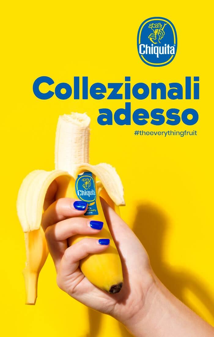 Collezionali adesso Chiquita