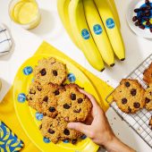 Biscotti alla banana per colazione di Chiquita