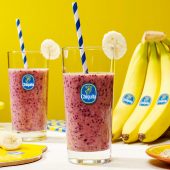 Frullato salutare da colazione con banane e avena di Chiquita