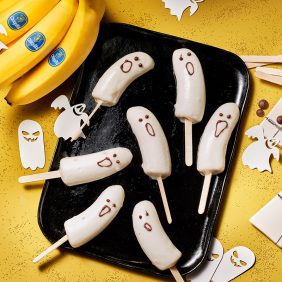 Fantasma di banana e yogurt refrigerato