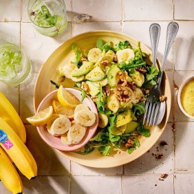 Insalata di banane Chiquita e Avocado con Vinaigrette alla Senape