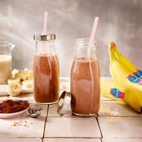 Smoothie piccante con banane Chiquita e cacao