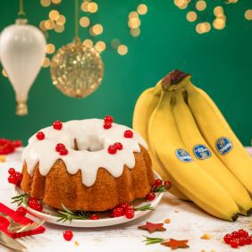 Ciambella Festiva alla Banana Chiquita