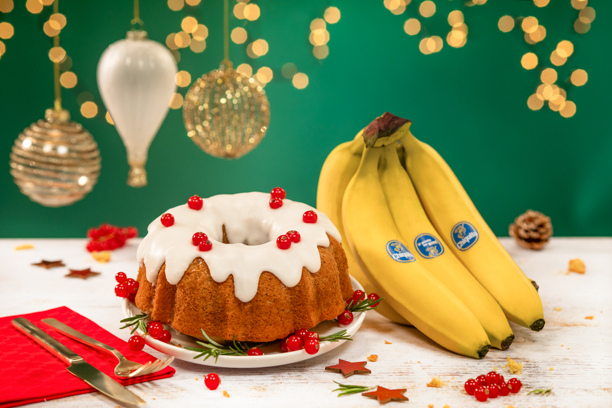 Ciambella Festiva alla Banana Chiquita