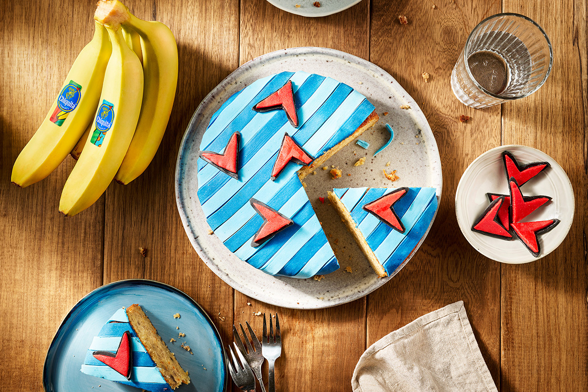 torta banana arancia zenzero