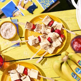 Marshmallow alla banana Chiquita grigliati