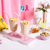 Frappè con Banana Chiquita e Anacardi al Limone