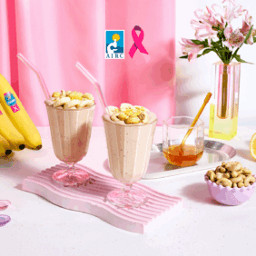 Frappè con Banana Chiquita e Anacardi al Limone