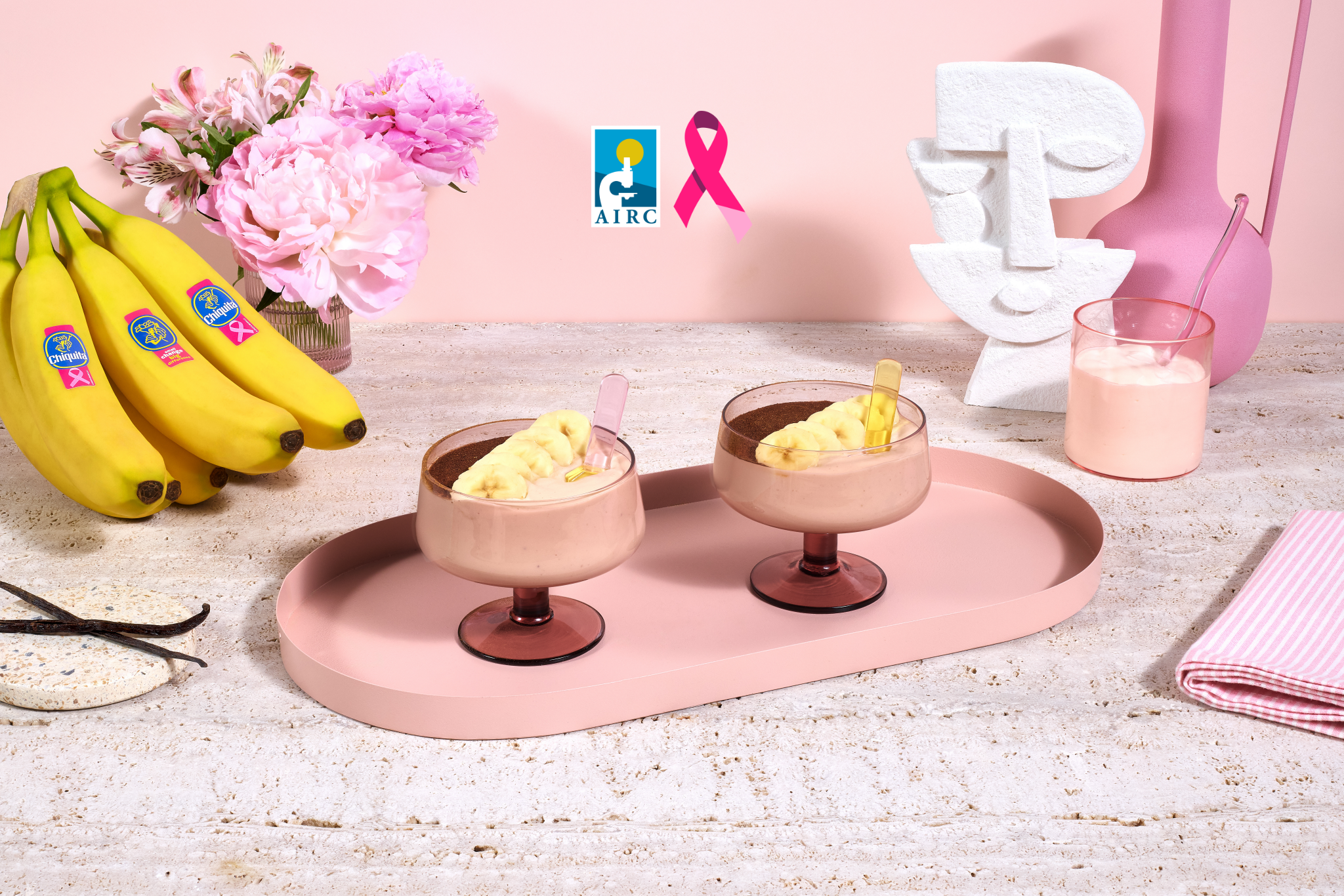 Dessert Cremoso alla Banana Chiquita e Yogurt